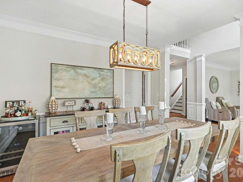 6204 Pumpernickel Lane, Wesley Chapel, NC 28110.  MLS# CAR4405406, YatesRealty ID 30301. Dining Room