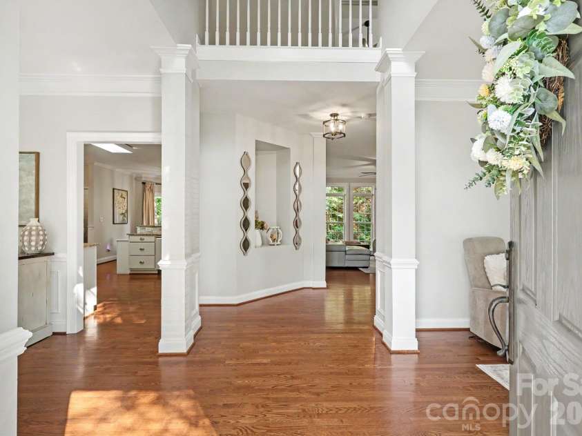 6204 Pumpernickel Lane, Wesley Chapel, NC 28110.  MLS# CAR4405406, YatesRealty ID 30301. Foyer