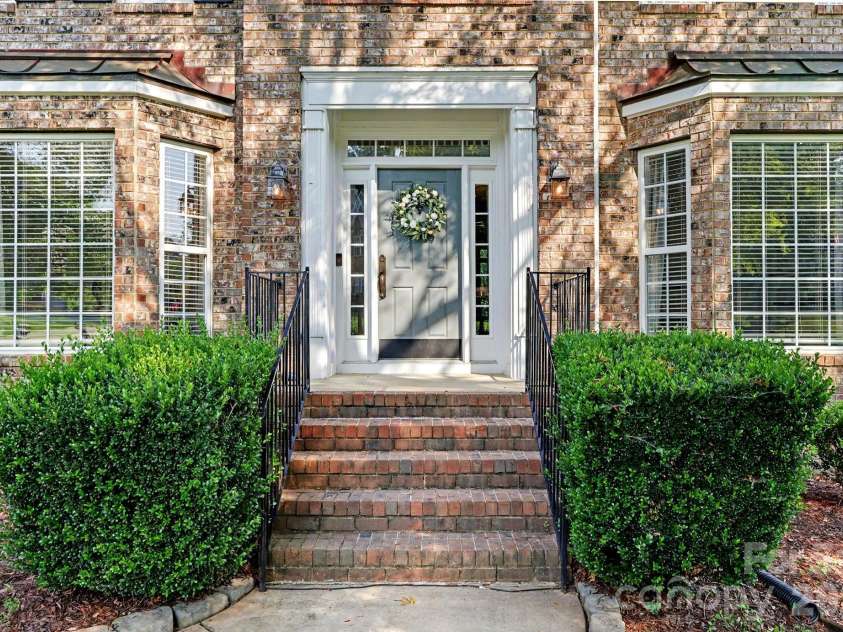 6204 Pumpernickel Lane, Wesley Chapel, NC 28110.  MLS# CAR4405406, YatesRealty ID 30301. Front door