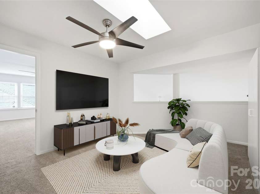 6150 Gray Gate Lane, Charlotte, NC 28210.  MLS# CAR4392595, YatesRealty ID 30307. Loft Flex Room Virtually Staged