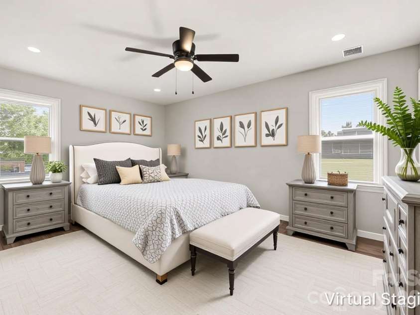 16924 Knoxwood Drive, Huntersville, NC 28078.  MLS# CAR4382937, YatesRealty ID 30309. Virtual staging