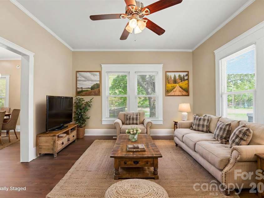 95 Central Avenue, China Grove, NC 28023.  MLS# CAR4393074, YatesRealty ID 30313. Virtual staging