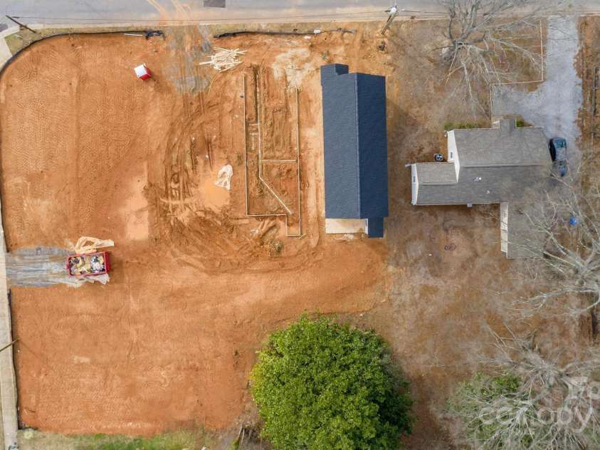 162 Sycamore Street, Mooresville, NC 28115.  MLS# CAR4227128, YatesRealty ID 3032. Aerial of Lots 1,2,3