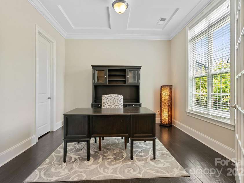 426 Kirkbride Court, Fort Mill, SC 29715.  MLS# CAR4270139, YatesRealty ID 30322. Office w/French Doors