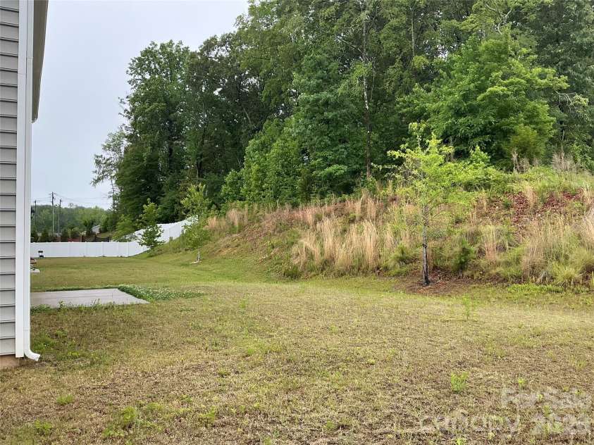 534 Yellow Birch Drive, Locust, NC 28097.  MLS# CAR4387967, YatesRealty ID 30324. Backyard
