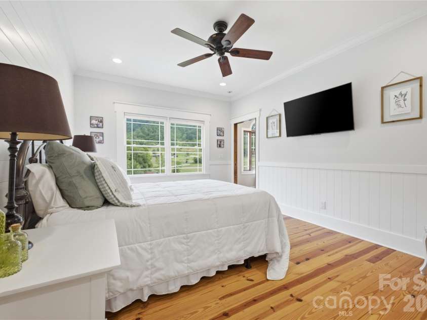 227 Black Bear Cove, Clyde, NC 28721.  MLS# CAR4393191, YatesRealty ID 30326. Bedroom 2nd Master Suite Upper Floor