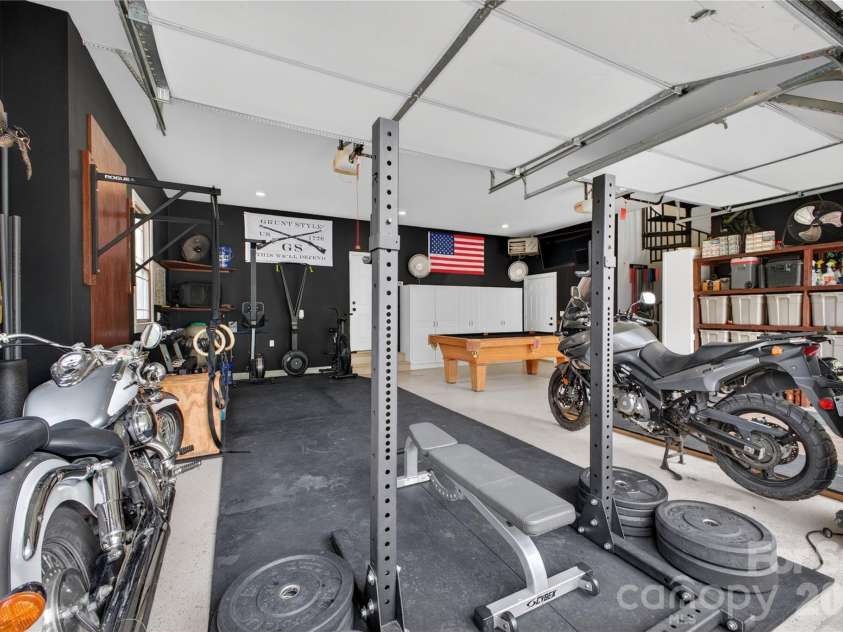 227 Black Bear Cove, Clyde, NC 28721.  MLS# CAR4393191, YatesRealty ID 30326. Heated Recreation Room