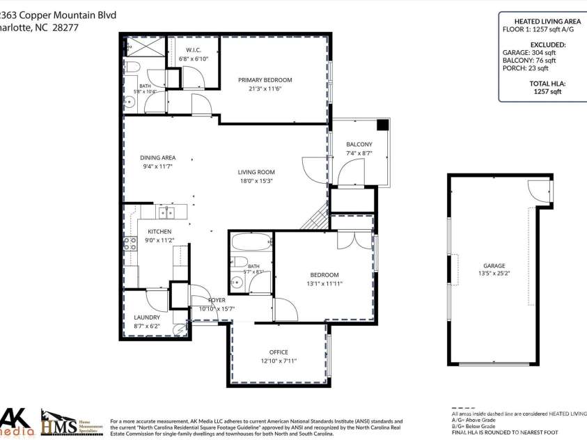 12363 Copper Mountain Boulevard, Charlotte, NC 28277.  MLS# CAR4393289, YatesRealty ID 30327. 
