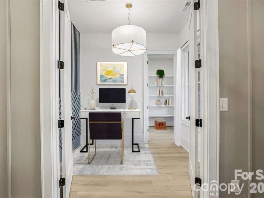 4221 Spring Street, Matthews, NC 28105.  MLS# CAR4317390, YatesRealty ID 30335. Virtually Staged