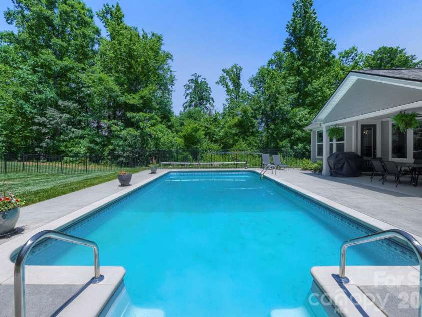 5925 Gatekeeper Lane, Mint Hill, NC 28227.  MLS# CAR4388583, YatesRealty ID 30338. Pool measures 18 X 36