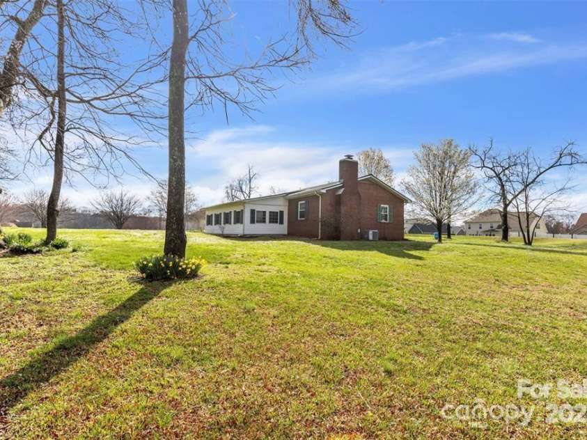 7484 Turkey Trot Drive, Stanley, NC 28164.  MLS# CAR4288410, YatesRealty ID 30343. Rear Facade