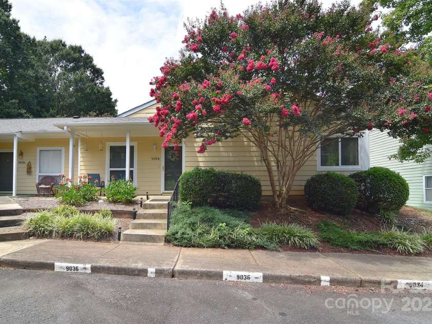 9034 Mcalpine Cove Court, Charlotte, NC 28270.  MLS# CAR4289074, YatesRealty ID 30347. Front View