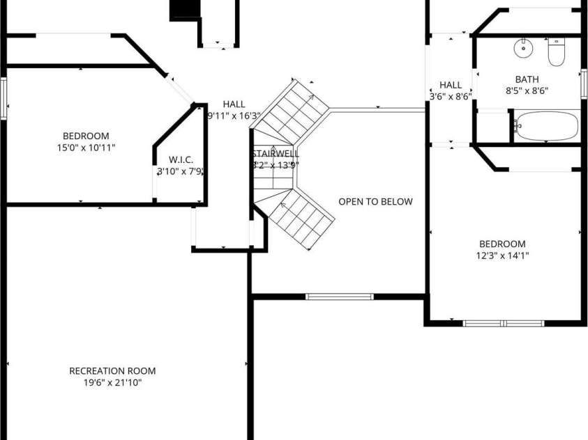 2623 Sierra Chase Drive, Monroe, NC 28112.  MLS# CAR4382896, YatesRealty ID 30353. 2nd Floor