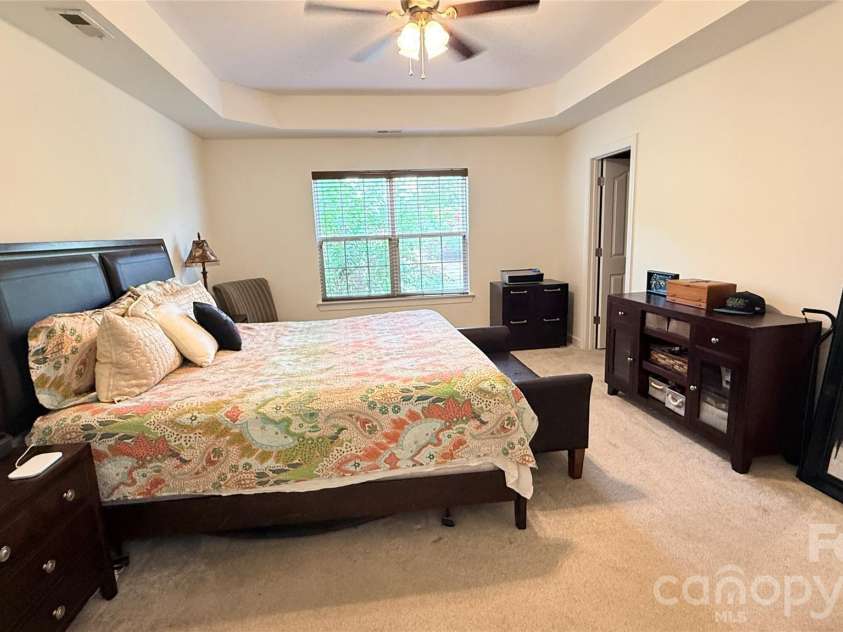 2623 Sierra Chase Drive, Monroe, NC 28112.  MLS# CAR4382896, YatesRealty ID 30353. Primary Bedroom