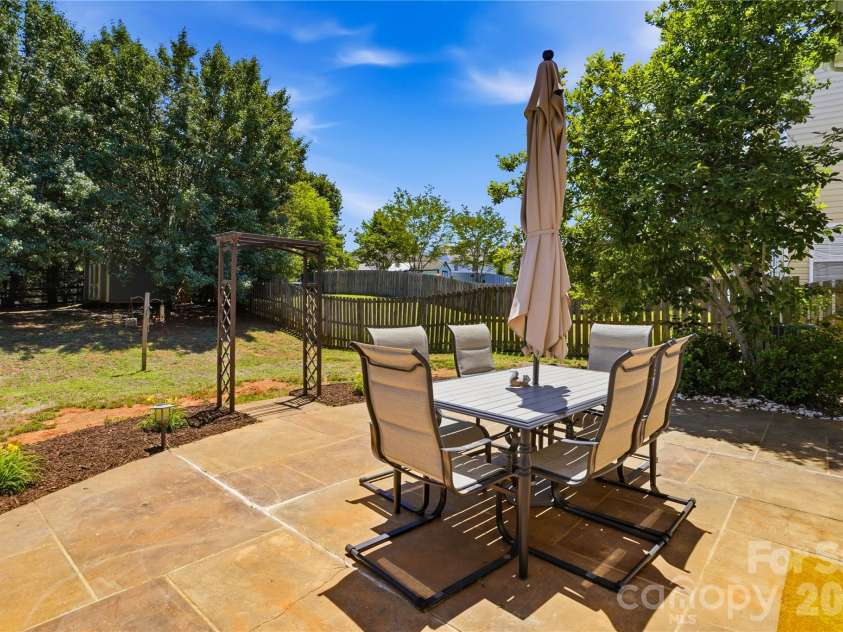 13310 Pontchatrain Avenue, Charlotte, NC 28273.  MLS# CAR4377198, YatesRealty ID 30358. Oversized patio - perfect for entertaining