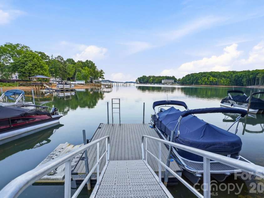 8188 Normandy Road, Denver, NC 28037.  MLS# CAR4383571, YatesRealty ID 30359. Floating dock and jet ski port