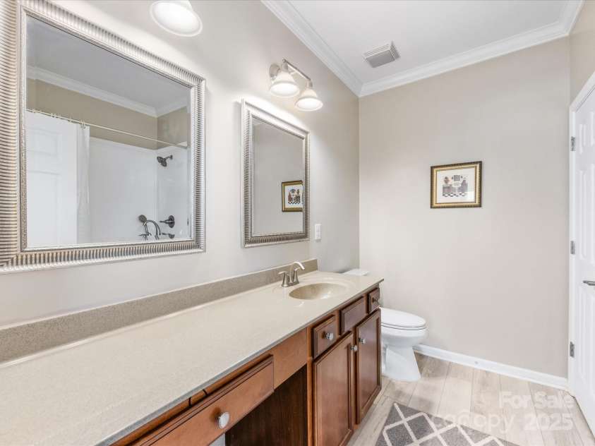 2513 Rosebud Court, Tega Cay, SC 29708.  MLS# CAR4284006, YatesRealty ID 30360. Primary bathroom