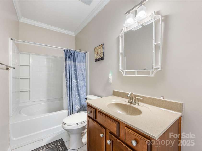 2513 Rosebud Court, Tega Cay, SC 29708.  MLS# CAR4284006, YatesRealty ID 30360. Second full bathroom