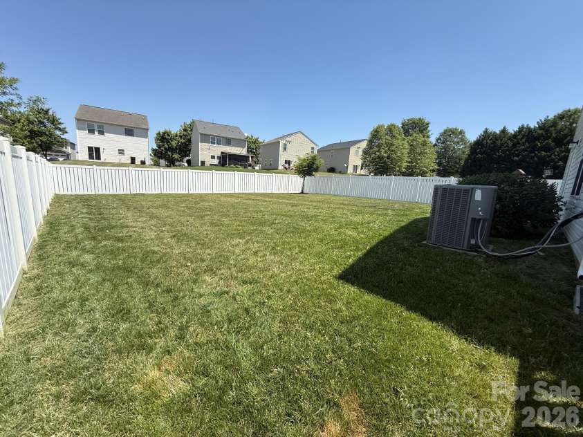 10119 Green Grass Road, Charlotte, NC 28227.  MLS# CAR4388047, YatesRealty ID 30366. Back Yard