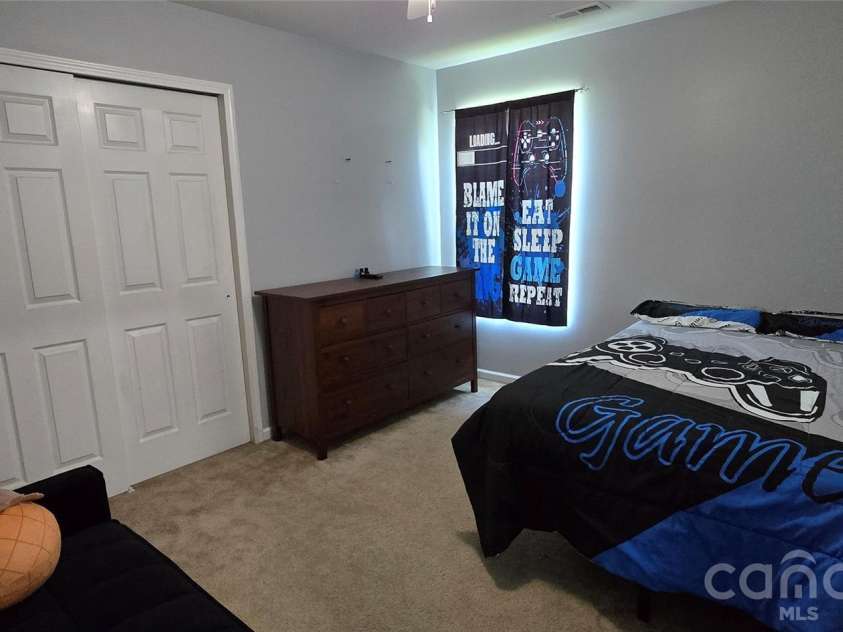 10119 Green Grass Road, Charlotte, NC 28227.  MLS# CAR4388047, YatesRealty ID 30366. Bedroom 1