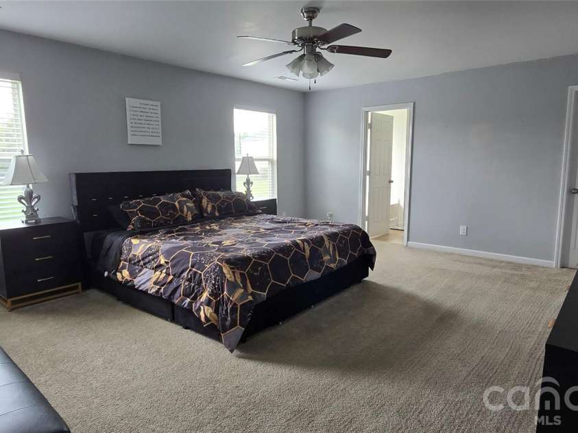 10119 Green Grass Road, Charlotte, NC 28227.  MLS# CAR4388047, YatesRealty ID 30366. Primary Bedroom