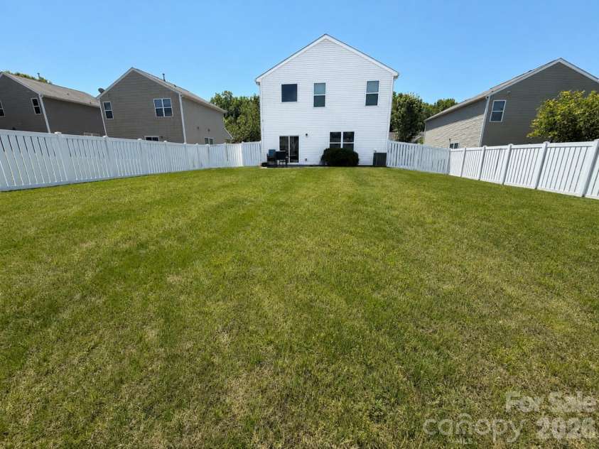 10119 Green Grass Road, Charlotte, NC 28227.  MLS# CAR4388047, YatesRealty ID 30366. Rear View