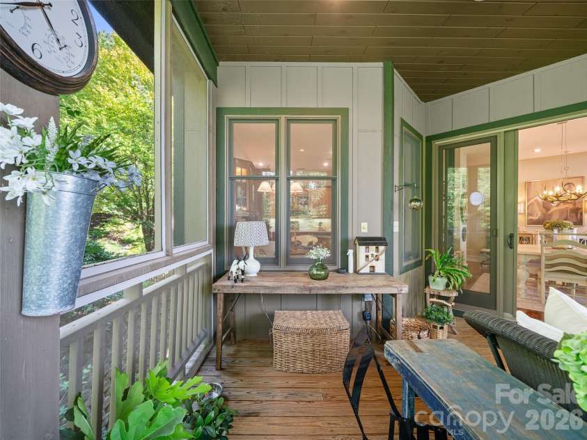 530 Andrew Banks Road, Burnsville, NC 28714.  MLS# CAR4413512, YatesRealty ID 30382. Covered deck