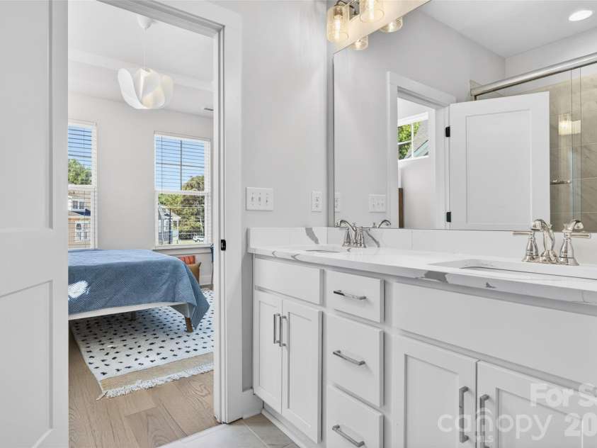 106 Wesser Street, Davidson, NC 28036.  MLS# CAR4382368, YatesRealty ID 30388. Full Bathroom #2 With Dual Sinks