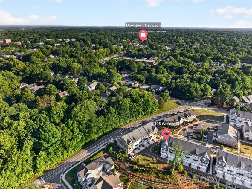 106 Wesser Street, Davidson, NC 28036.  MLS# CAR4382368, YatesRealty ID 30388. In Close Proximity To Downtown Davidson