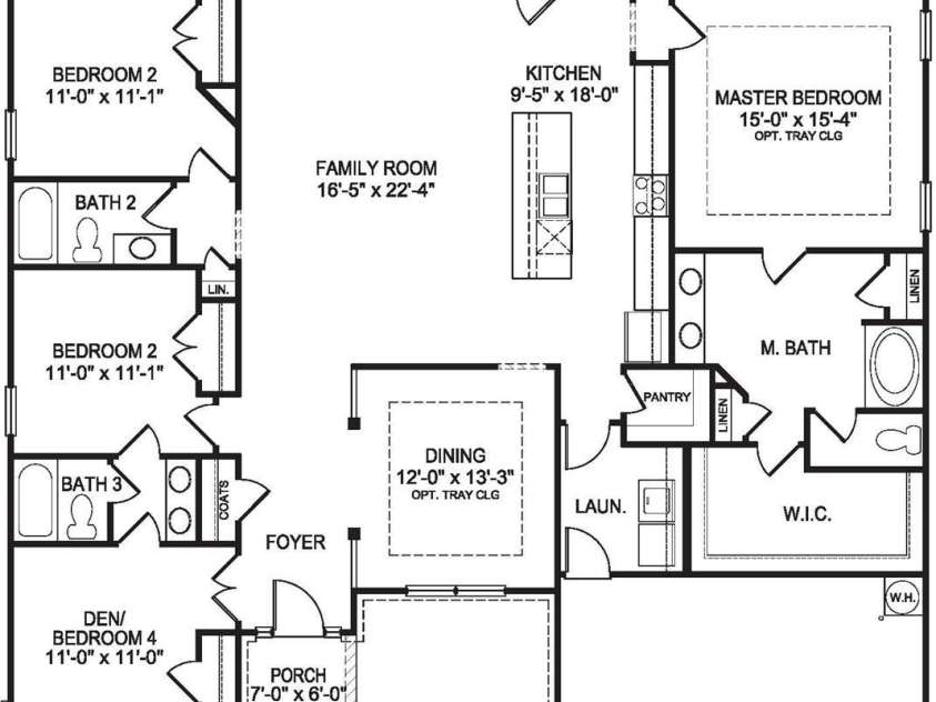 5143 Colchester Court, Catawba, NC 28609.  MLS# CAR4392247, YatesRealty ID 30395. Floor Plan