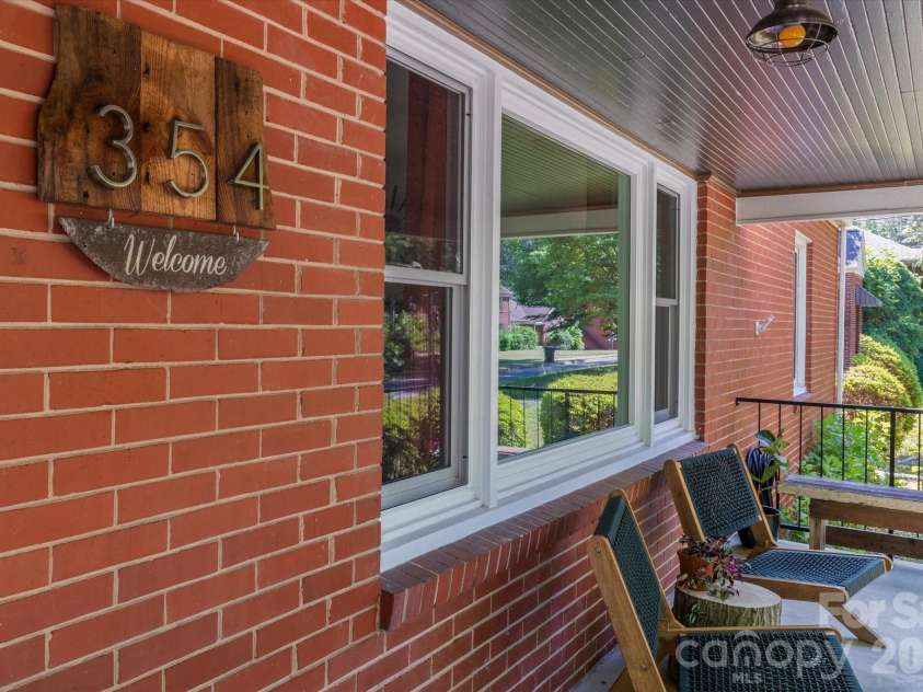354 Bost Street, Statesville, NC 28677.  MLS# CAR4344460, YatesRealty ID 30407. Front porch perfect for morning coffee or lazy summer afternoons.