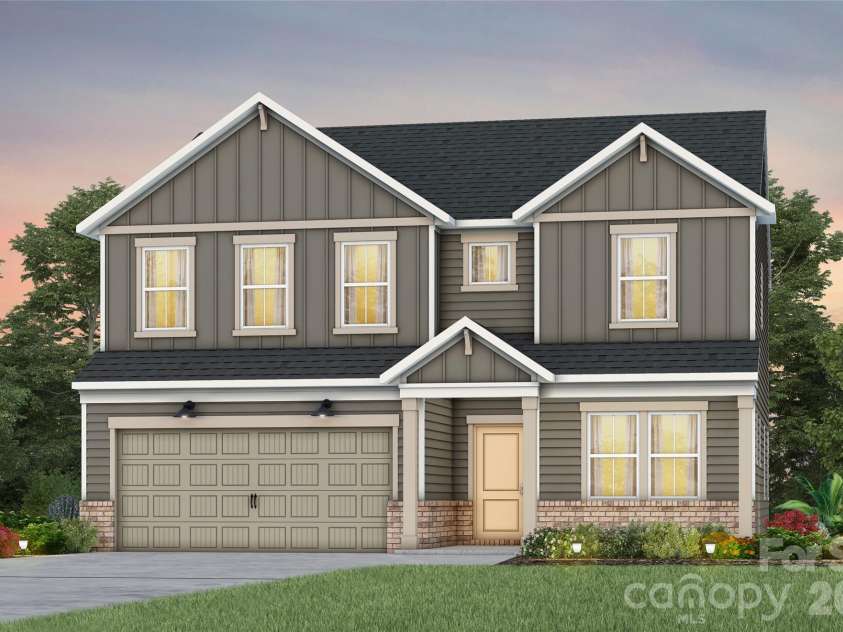 1636 Gossage Lane, Concord, NC 28027.  MLS# CAR4393475, YatesRealty ID 30409. Elevation FH102