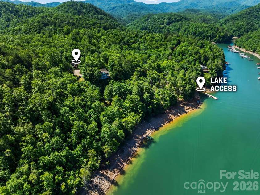 128 Hummingbird Lane, Almond, NC 28702.  MLS# CAR4390672, YatesRealty ID 30416. 