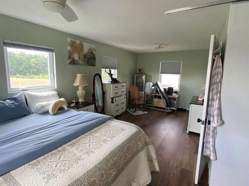6042 Heavner Road, Vale, NC 28168.  MLS# CAR4393236, YatesRealty ID 30419. Primary Master Bedroom 
