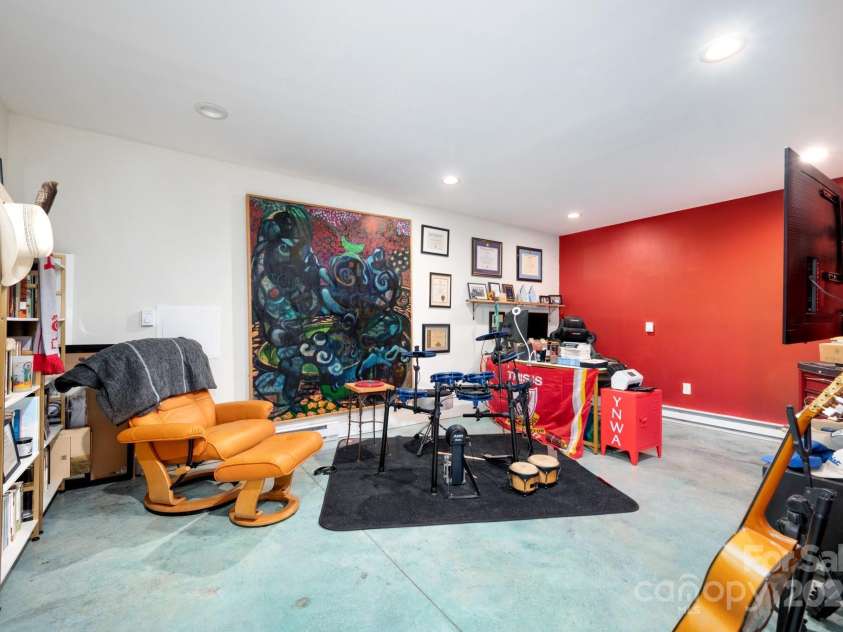 30 Greenwood Fields Drive, Asheville, NC 28804.  MLS# CAR4284220, YatesRealty ID 30424. Finished Basement Bonus Room