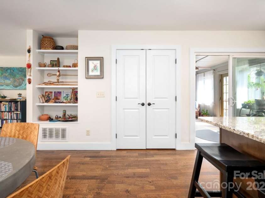 30 Greenwood Fields Drive, Asheville, NC 28804.  MLS# CAR4284220, YatesRealty ID 30424. Pantry Doors