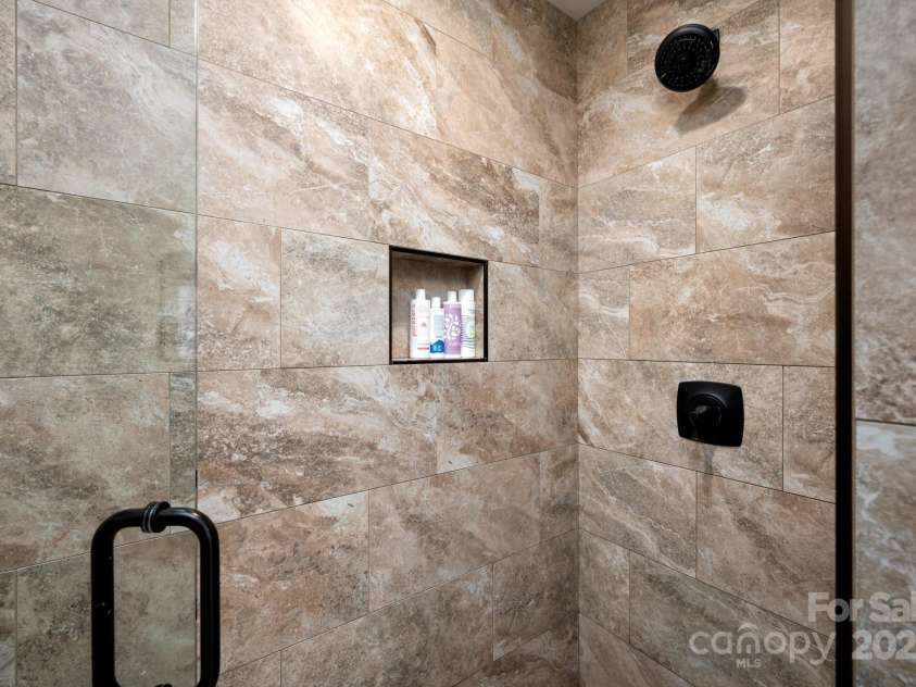 30 Greenwood Fields Drive, Asheville, NC 28804.  MLS# CAR4284220, YatesRealty ID 30424. Primary Shower