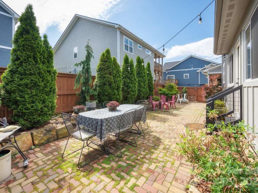 30 Greenwood Fields Drive, Asheville, NC 28804.  MLS# CAR4284220, YatesRealty ID 30424. Rear Patio Perfect for Entertaining