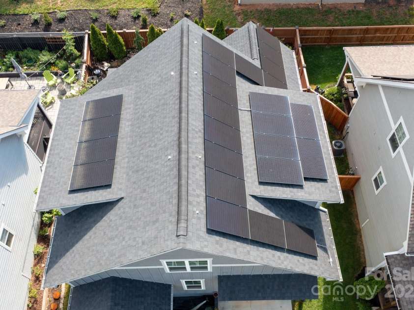 30 Greenwood Fields Drive, Asheville, NC 28804.  MLS# CAR4284220, YatesRealty ID 30424. Solar Panels