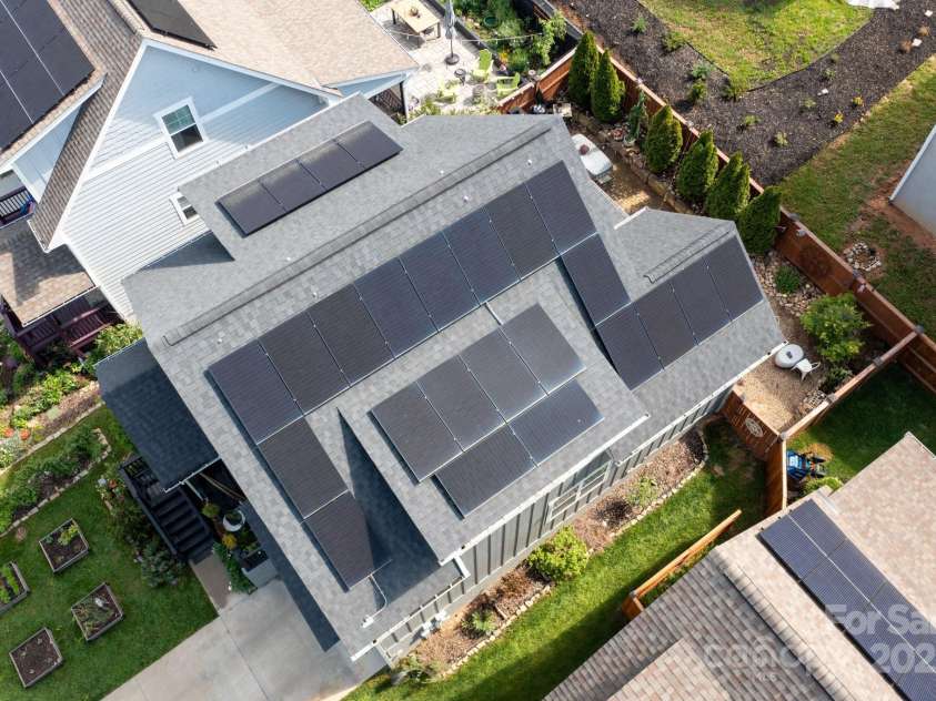 30 Greenwood Fields Drive, Asheville, NC 28804.  MLS# CAR4284220, YatesRealty ID 30424. Solar Panels