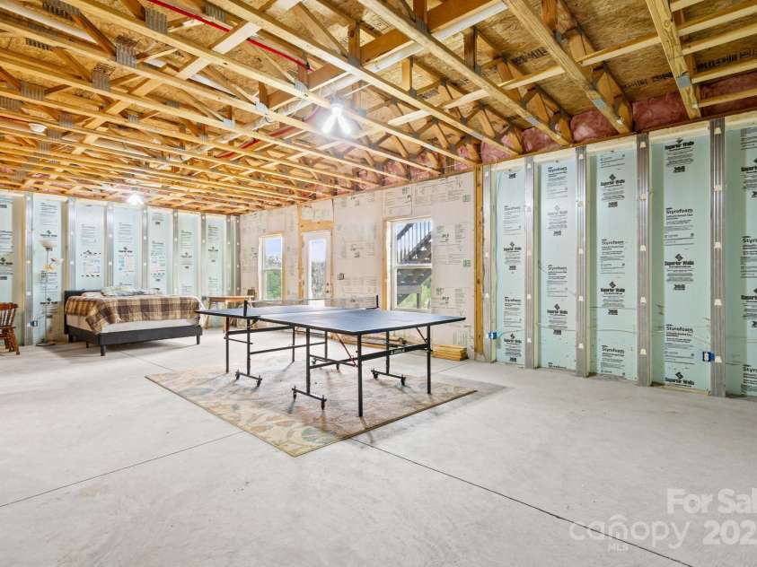 12908 Aberdeen Park Drive, Huntersville, NC 28078.  MLS# CAR4285491, YatesRealty ID 30436. Unfinished Basement