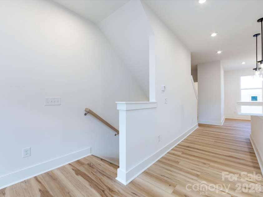 7022 Impulse Court, Charlotte, NC 28205.  MLS# CAR4349977, YatesRealty ID 30446. Second Floor Landing