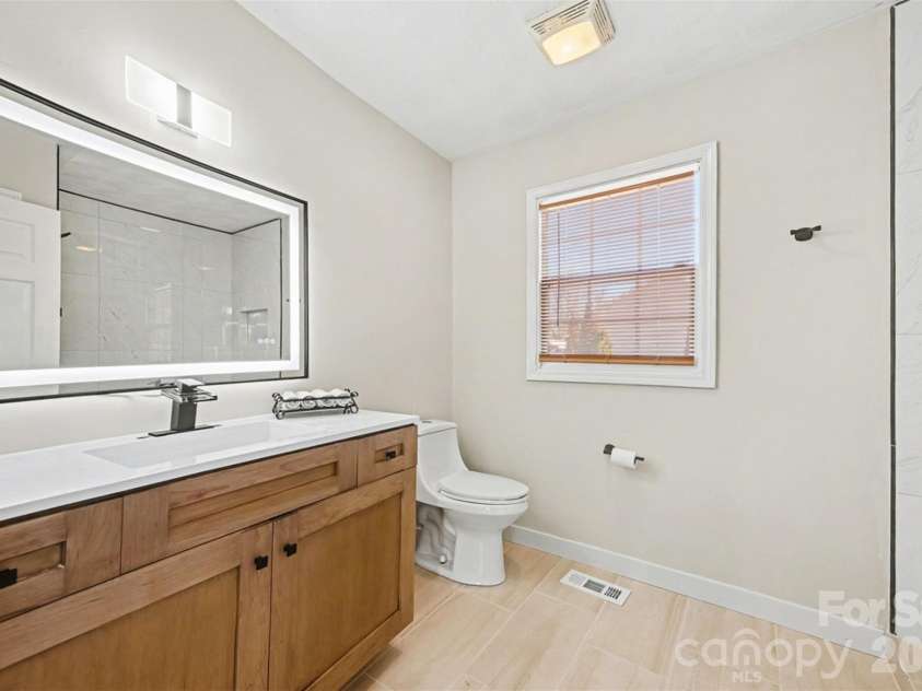 105 3rd Avenue, Hildebran, NC 28637.  MLS# CAR4327231, YatesRealty ID 3046. Primary Bathroom