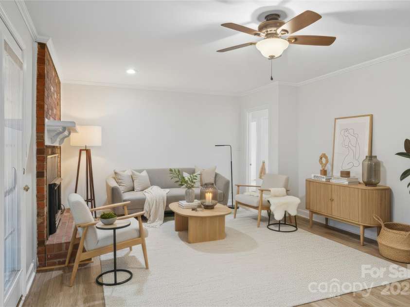 2101 Shady Lane, Monroe, NC 28110.  MLS# CAR4306238, YatesRealty ID 3046. DEN (Staged)