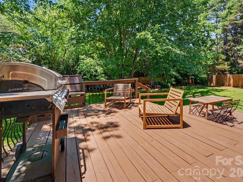14010 Merganzer Court, Charlotte, NC 28273.  MLS# CAR4390782, YatesRealty ID 30465. Large, tiered deck