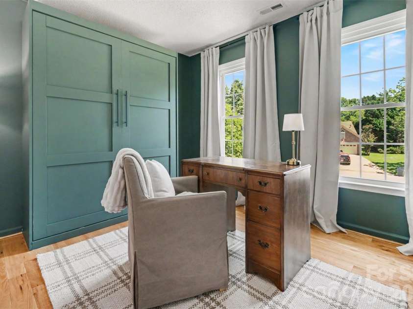 14010 Merganzer Court, Charlotte, NC 28273.  MLS# CAR4390782, YatesRealty ID 30465. Utilize this space as office and convert when needed with the murphy bed!