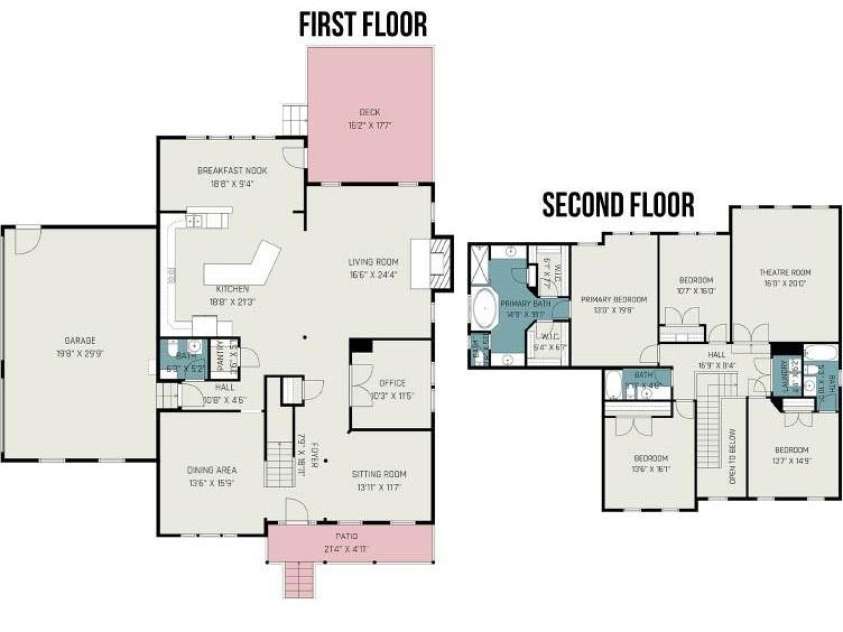 6703 Garden Hill Drive, Huntersville, NC 28078.  MLS# CAR4265776, YatesRealty ID 30476. Floor plan