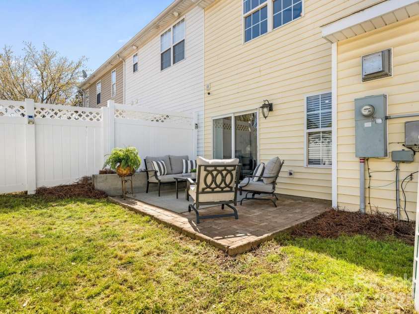 103 Morab Drive, Matthews, NC 28104.  MLS# CAR4361781, YatesRealty ID 30479. Rear Exterior