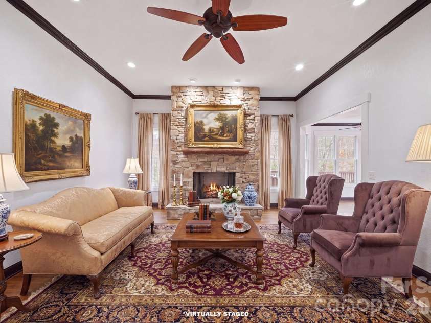 19 Angler Trail, Asheville, NC 28803.  MLS# CAR4350283, YatesRealty ID 3048. Virtually Staged