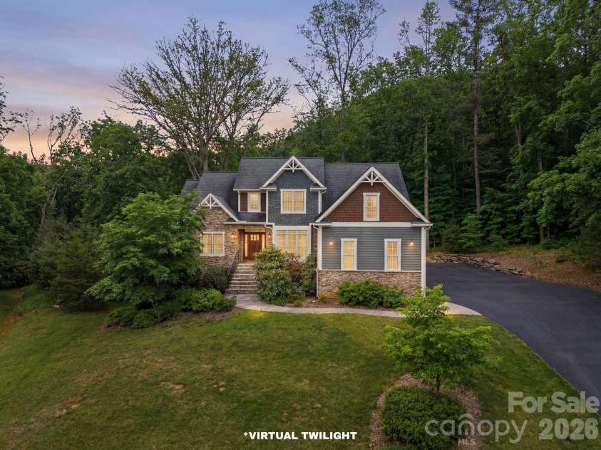 19 Angler Trail, Asheville, NC 28803.  MLS# CAR4350283, YatesRealty ID 3048. Virtually Staged